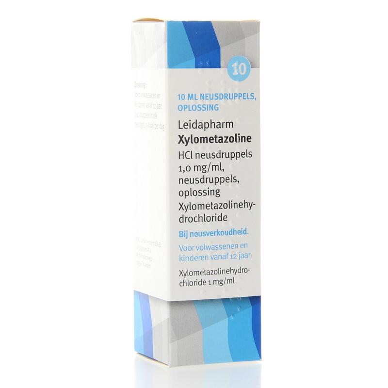 Xylometazoline hcl neusdruppels 1mg ml uad