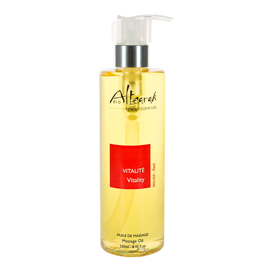 Altearah Massageolie vitality red bio