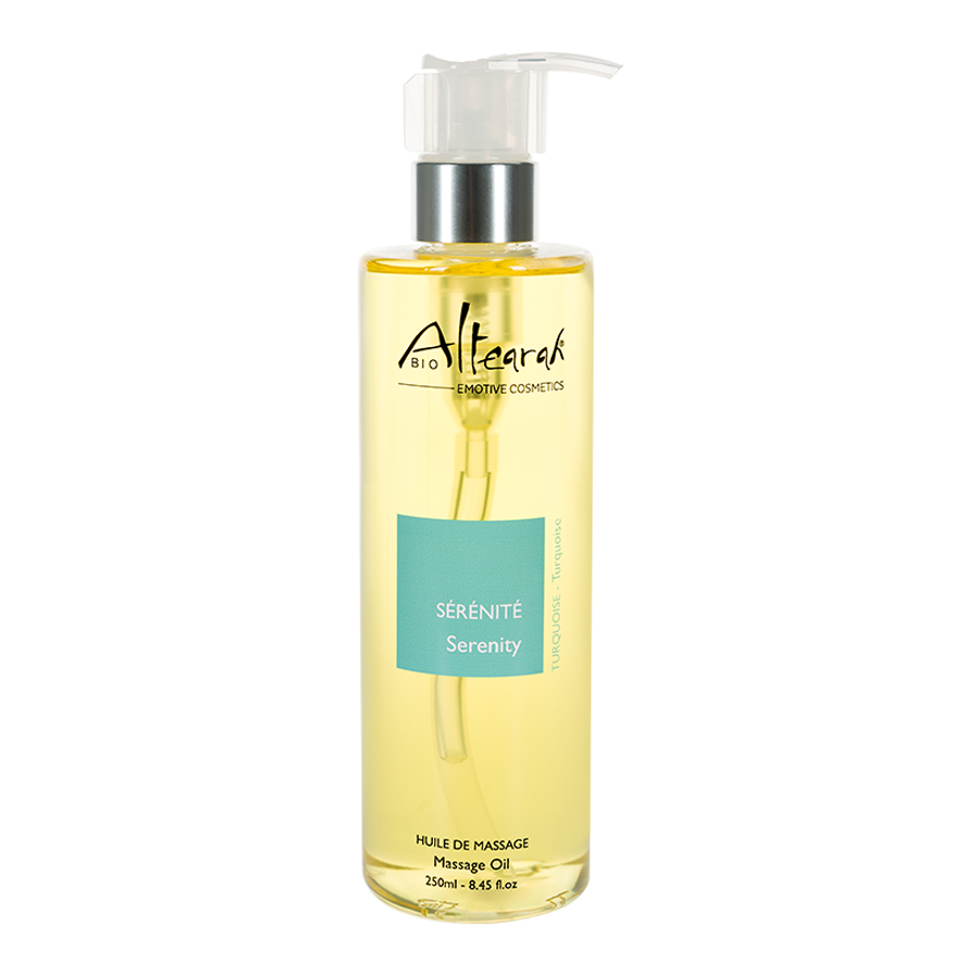 Altearah Massageolie serenity turqoise bio