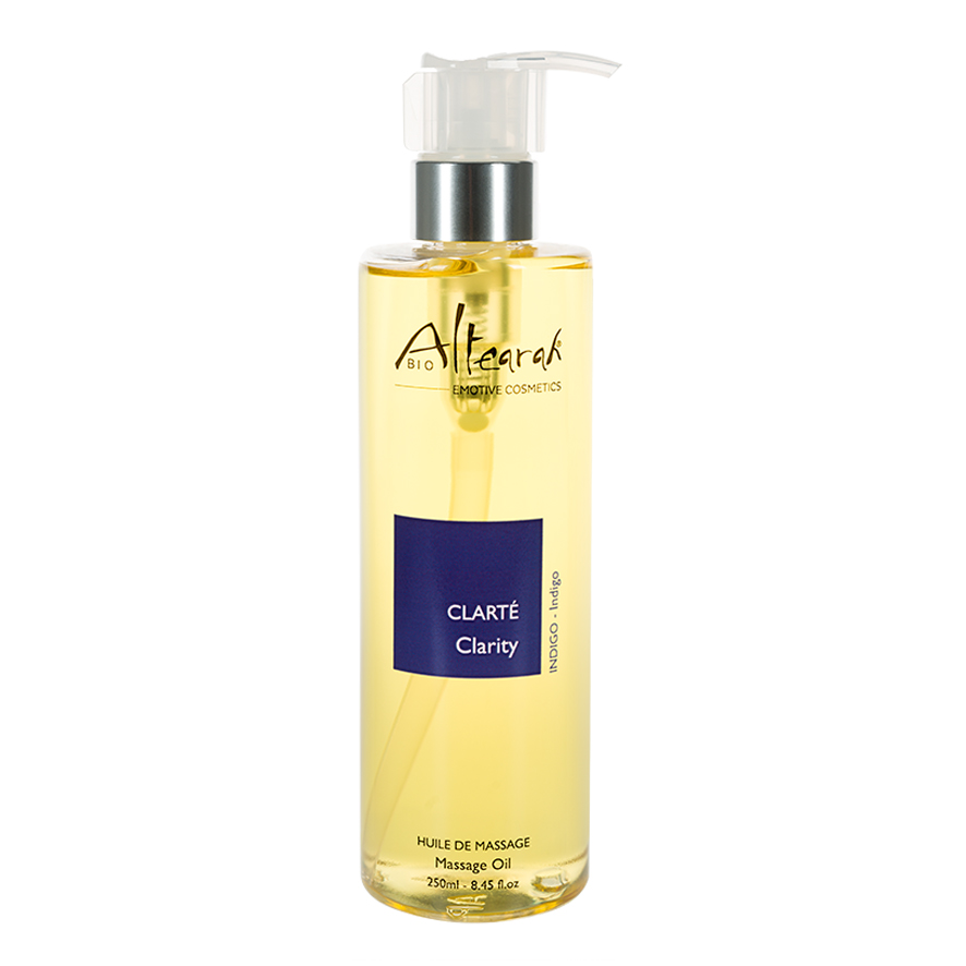 Altearah Massageolie clarity indigo bio