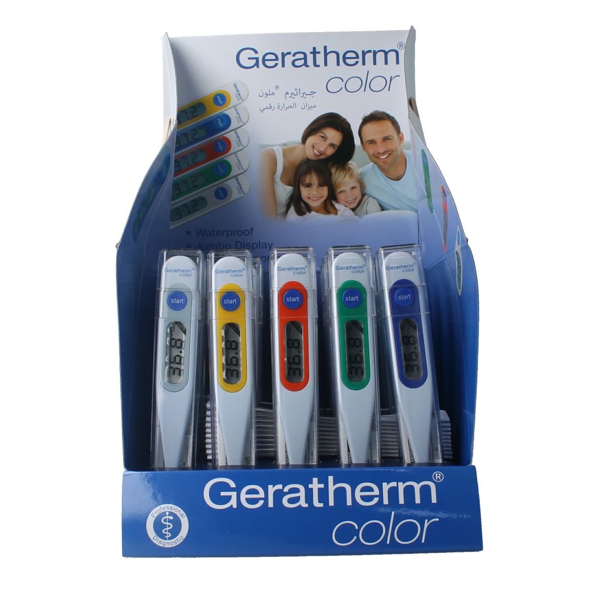 Geratherm Thermometer color 20 stuks