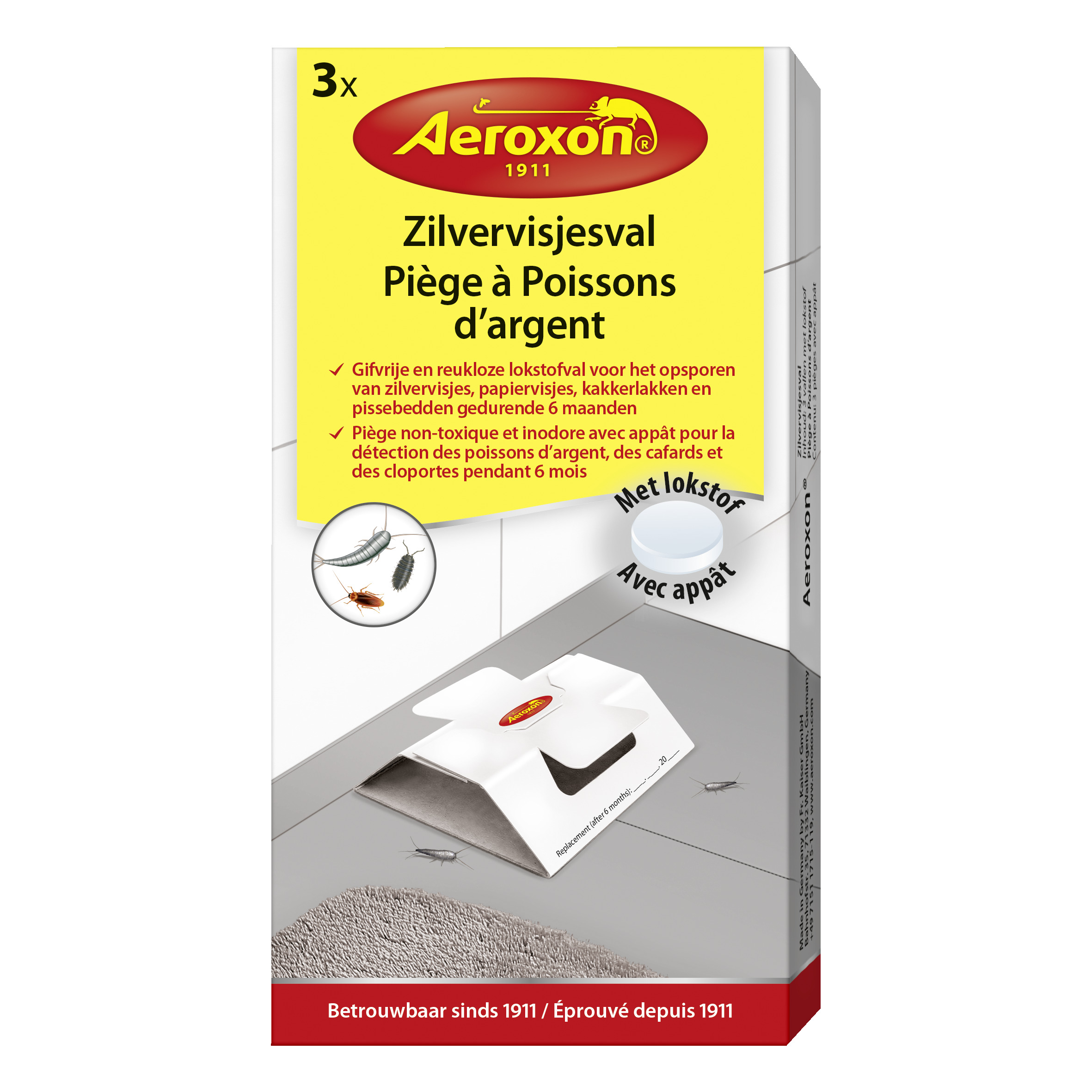 Aeroxon Zilvervisjesval