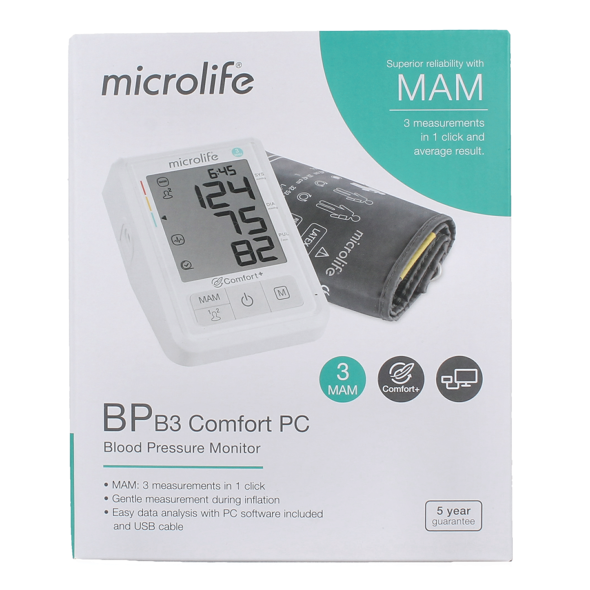 Microlife MIC BPB3 Comfort bloeddrukmonitor