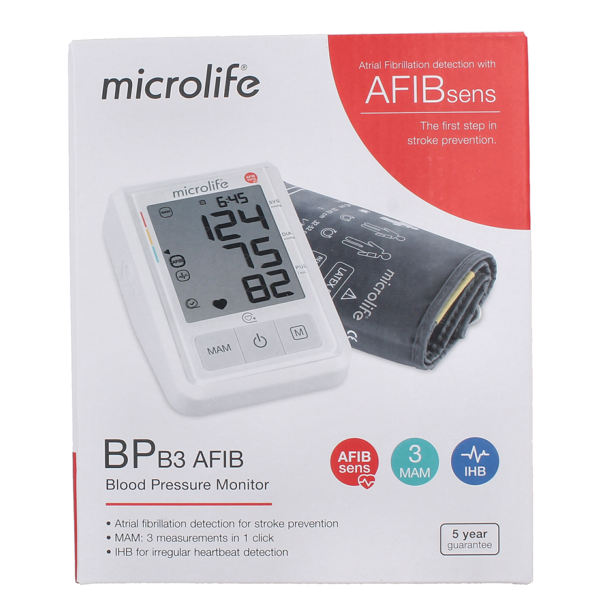 Microlife MIC BPB3 AFIB Bloeddrukmonitor