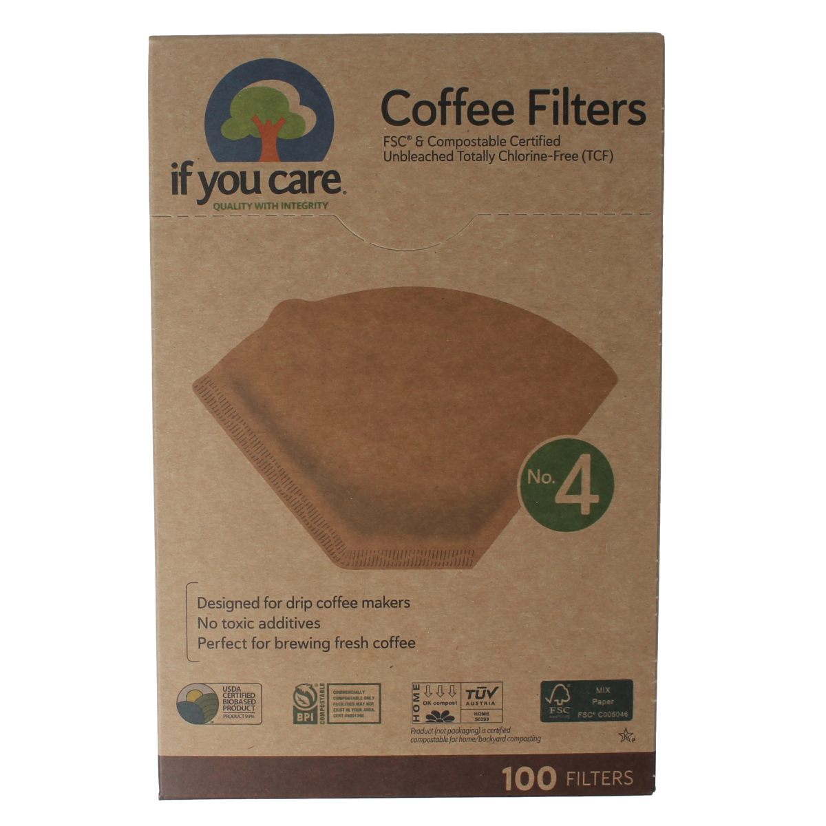 If You Care Koffiefilters no. 4