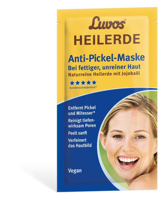 luvos Heilaarde gezichtsmasker onzuivere vette huid