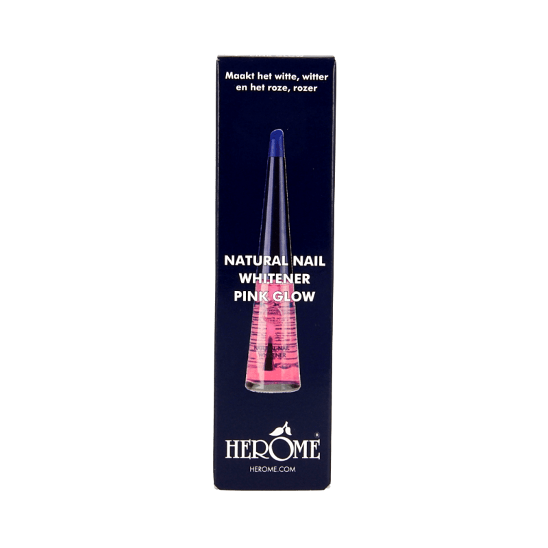 Herome Natural nail whitener pink glow 10 milliliter