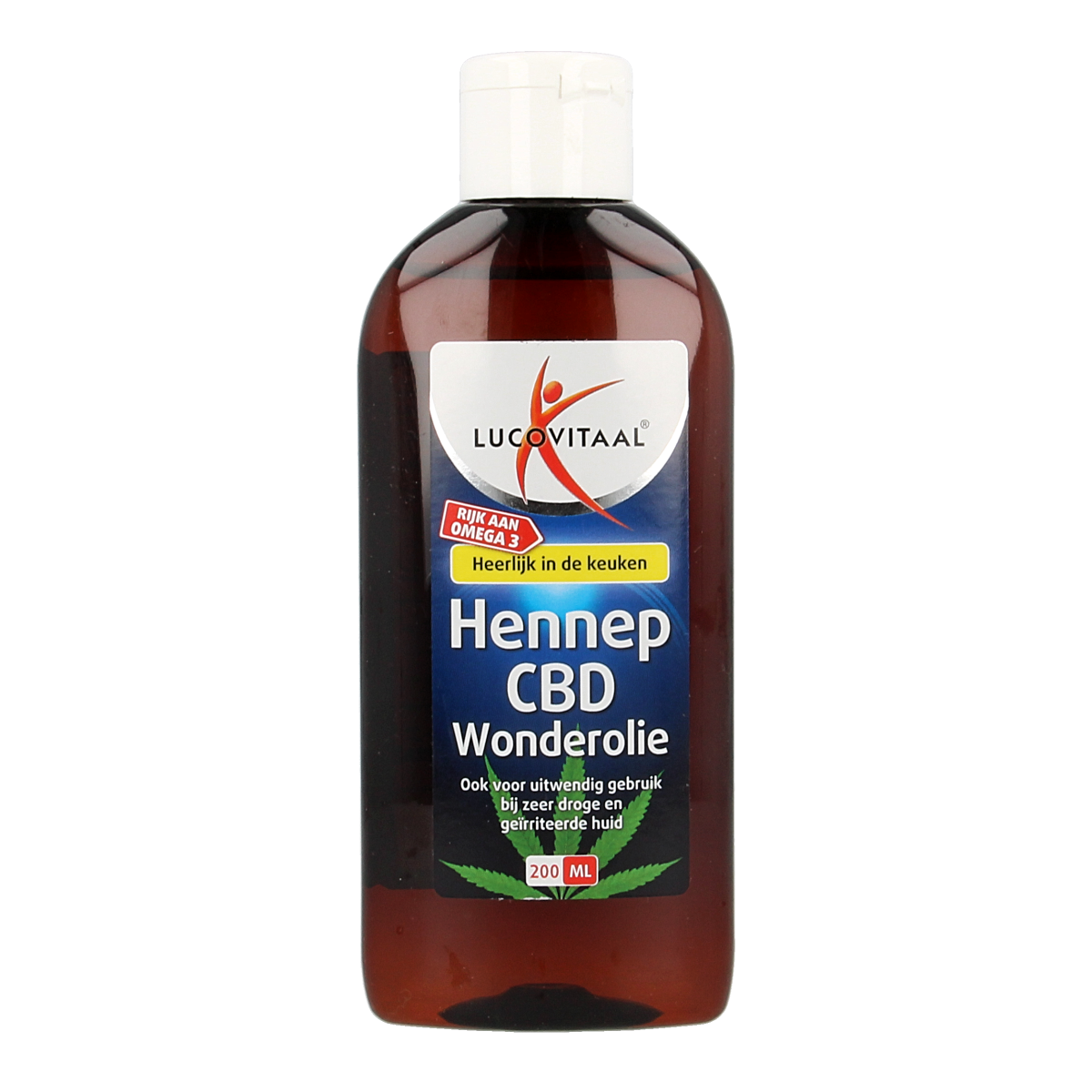 Lucovitaal Hennep CBD huidwonder olie