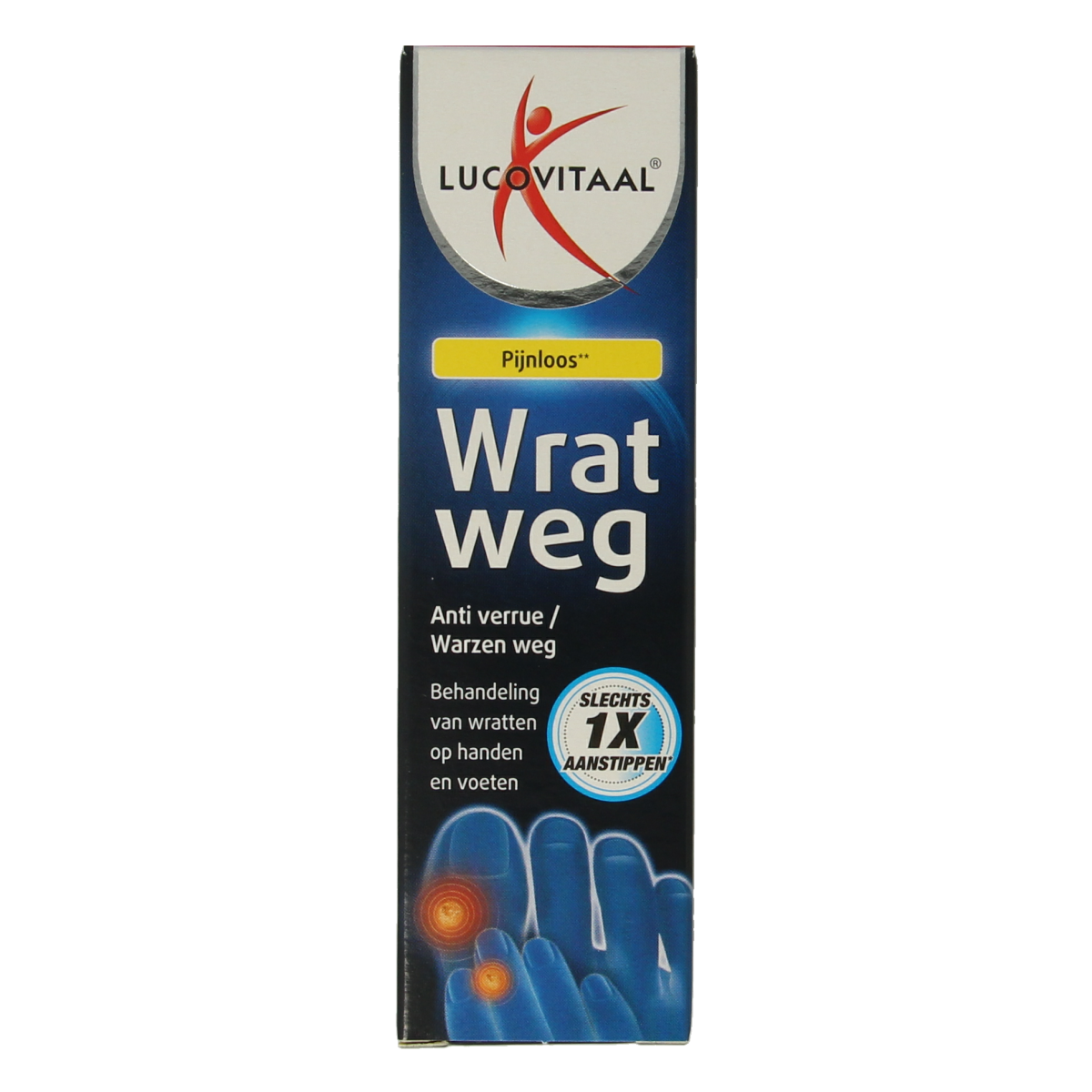 Lucovitaal Wrat weg