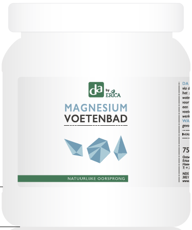DA by Erica Voetenbad magnesium 750 gram