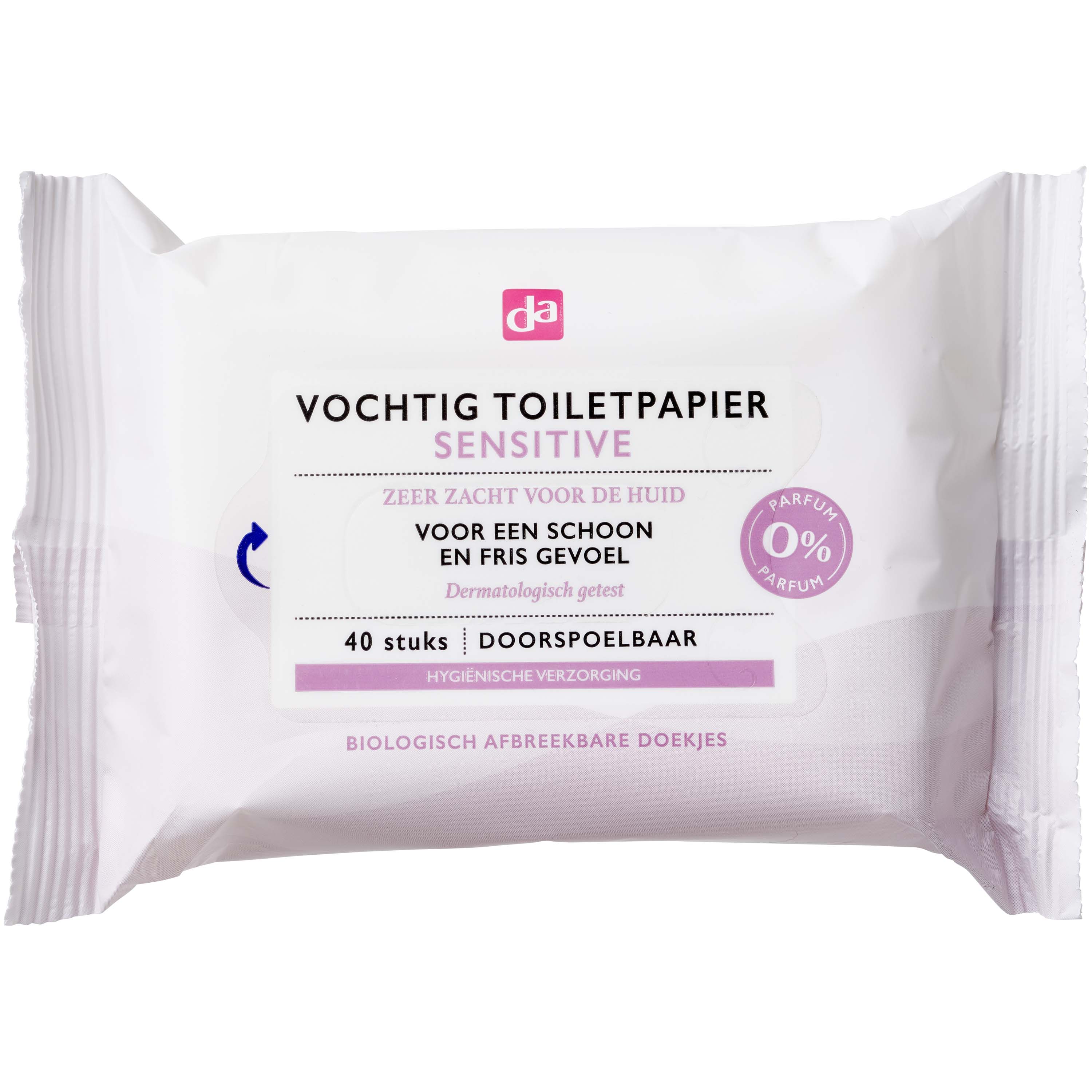 DA Vochtig toiletpapier sensitive