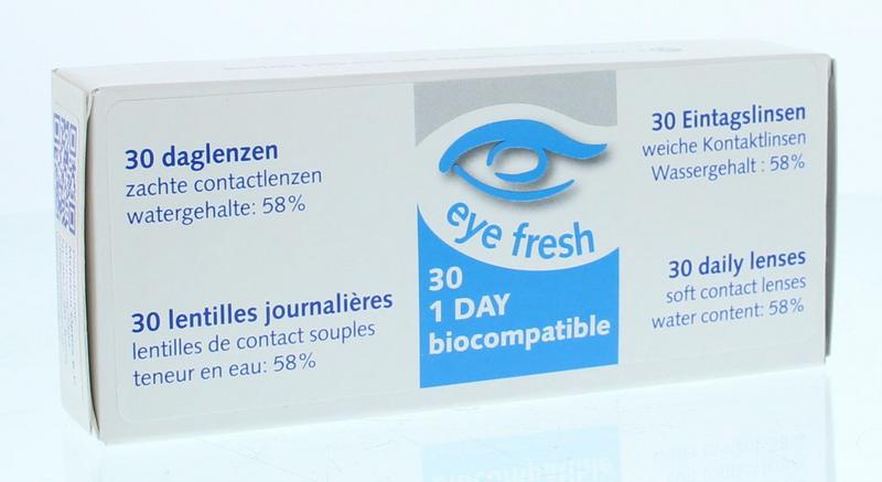 Eyefresh Daglenzen -2.50 30 stuks