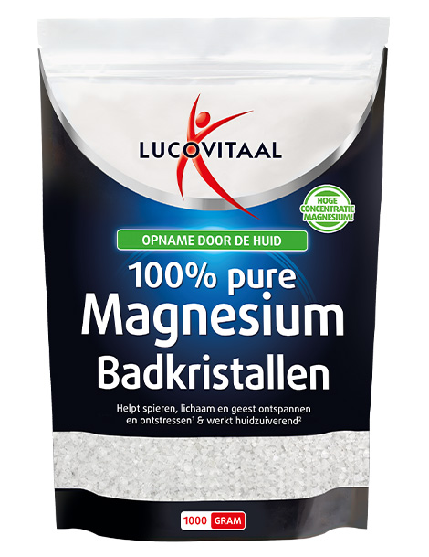 Lucovitaal Magnesium badkristallen