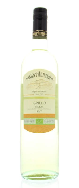 Mont Albano Grillo terre siciliane wit bio 750 milliliter