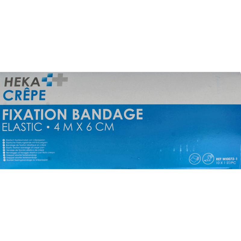 Heka Crepe windsel 4m x 6 cm 10 stuks